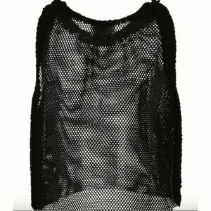 Ballantyne Mesh Top black size 8